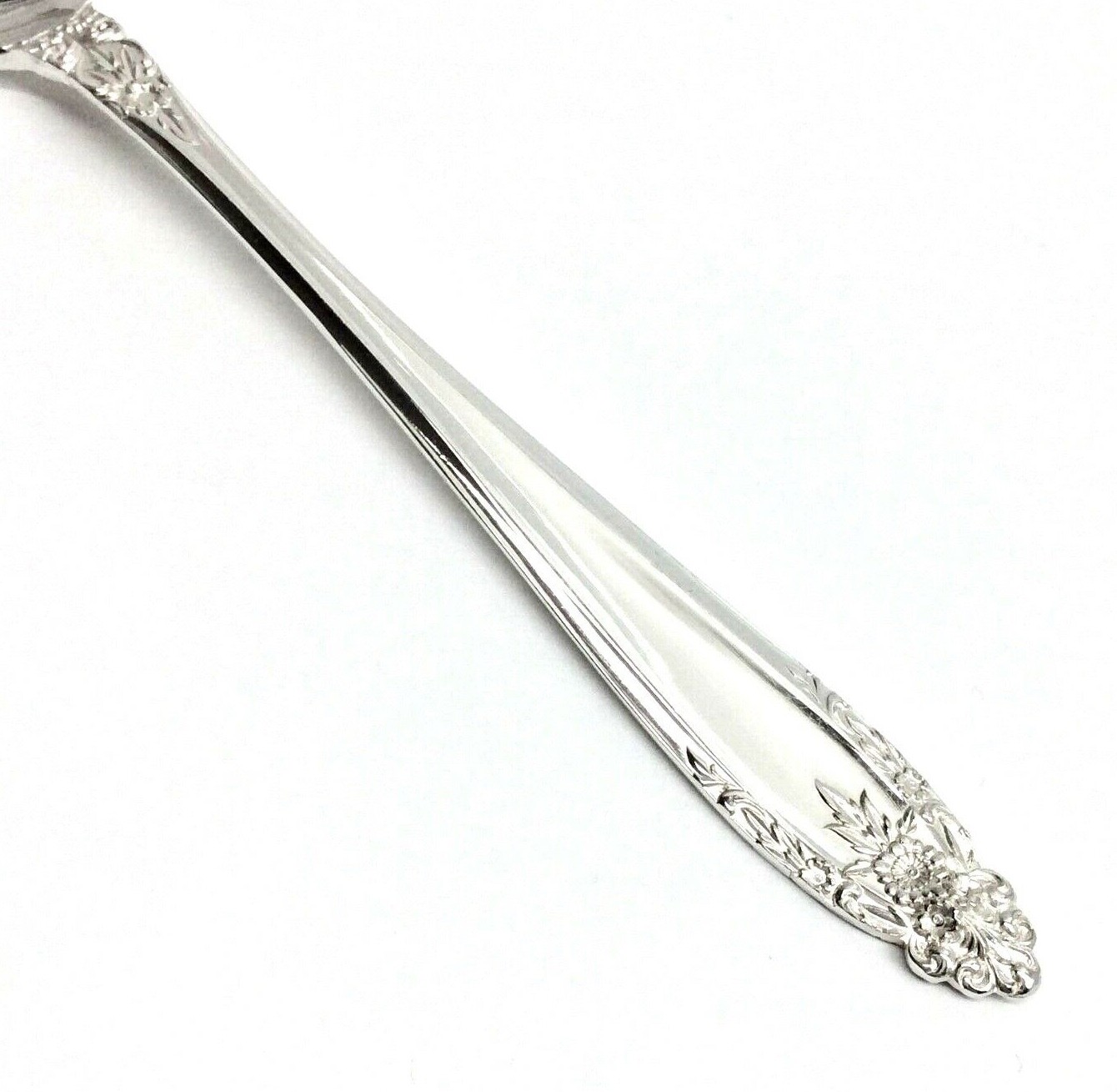 Eldan ELD15 aka Prelude Nickel Silver Plate Japan Floral
