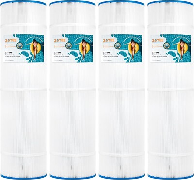 ZOTEE Pool Filter Cartridge Compatible with Unicel C-7487, 4 Pack, F165