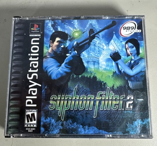 Syphon Filter 2 PS1 (Sony PlayStation 1) CIB Complete Tested