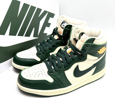 Air Jordan 1 Retro High OG Fir Pro Green Women Shoes FD2596-101 sz 6-12