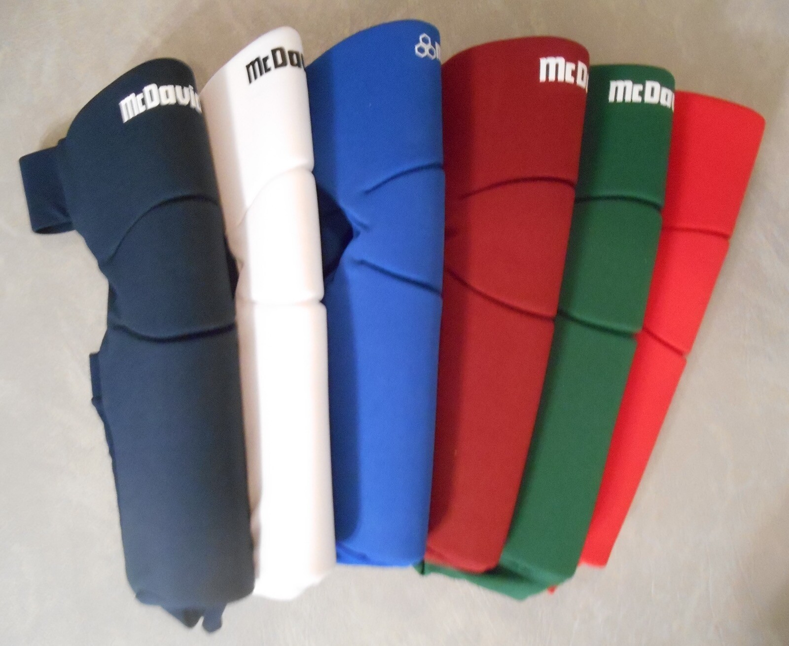 2 Long Softball Sliding Pad (McDavid 647R) White,Navy,Royal,Dark Gree