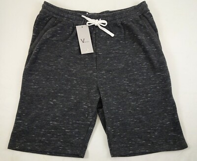 NWT VANCOOG Mens Cotton Knit Shorts XXL Drawstring Elastic Jogger Gym Amazon 2XL