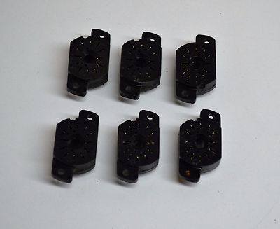 6pcs Sockets used for NIXIE tubes IN-12A IN-12B IN-12 IN-15 IN-15A IV-22 NOS