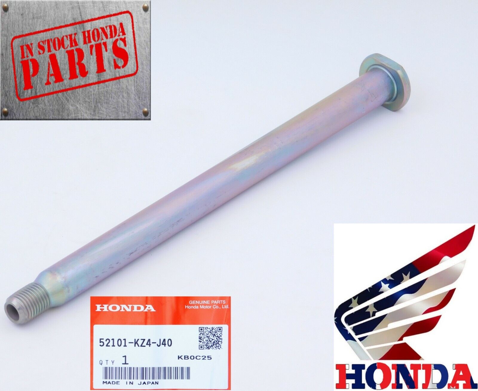 Genuine Honda Swingarm Pivot Bolt CR125 CR250 CRF250 CRF450 Genuine Honda Swingarm Pivot Bolt CR125 CR250 CRF250 CRF450