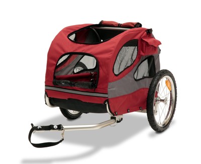 Solvit HoundAbout II Pet Bicycle Trailer, Aluminum ...