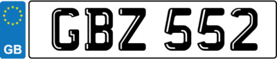 DATELESS Registration Number GBZ Plate GB George Gavin Grace Gemma BROWN BAKER