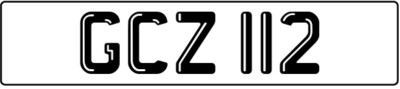 DATELESS Registration Number GCZ Plate GC Glen Gregory Gemma Gwen CAMPBELL CARR