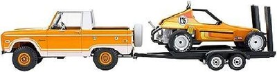 America Level 1/25 Ford Bronco Half Cab & Sandman II Plastic model 17228 JAPAN