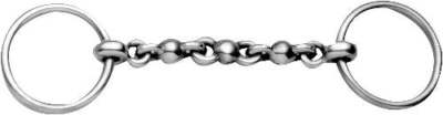 Korsteel Stainless Steel Waterford 2.5'' Loose Ring Snaffle Bit