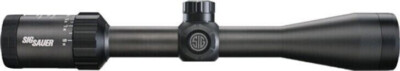 Sig Sauer WHISKEY3 3-9x40mm Rifle Scope BDC-1 Quadplex Reticle Black 1'' M.T.