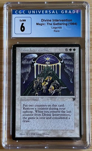 Divine Intervention - Legends CGC 6 MTG | eBay