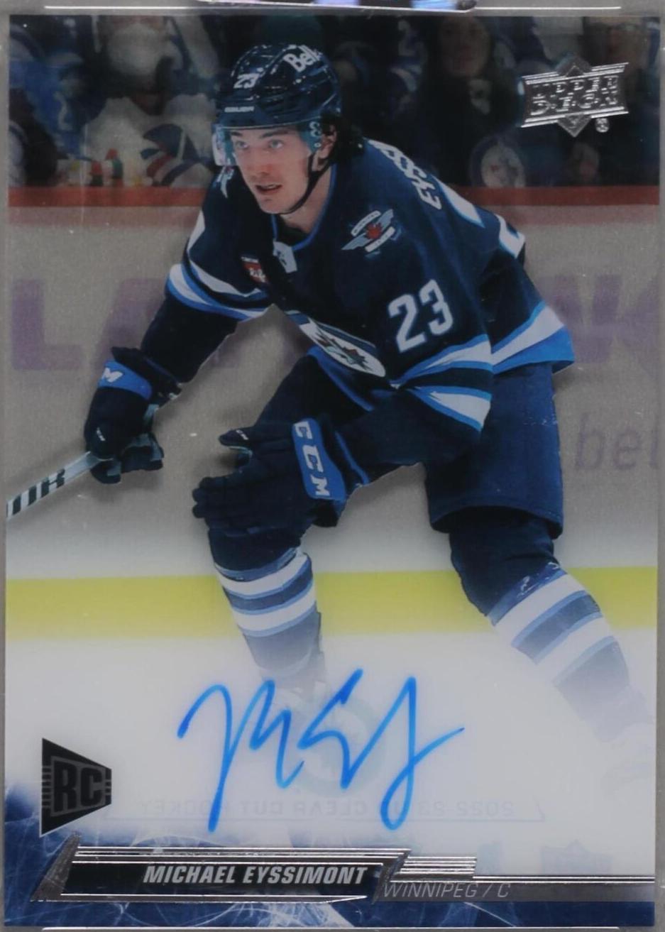 2022-23 Upper Deck Clear Cut - Michael Eyssimont #CC-ME