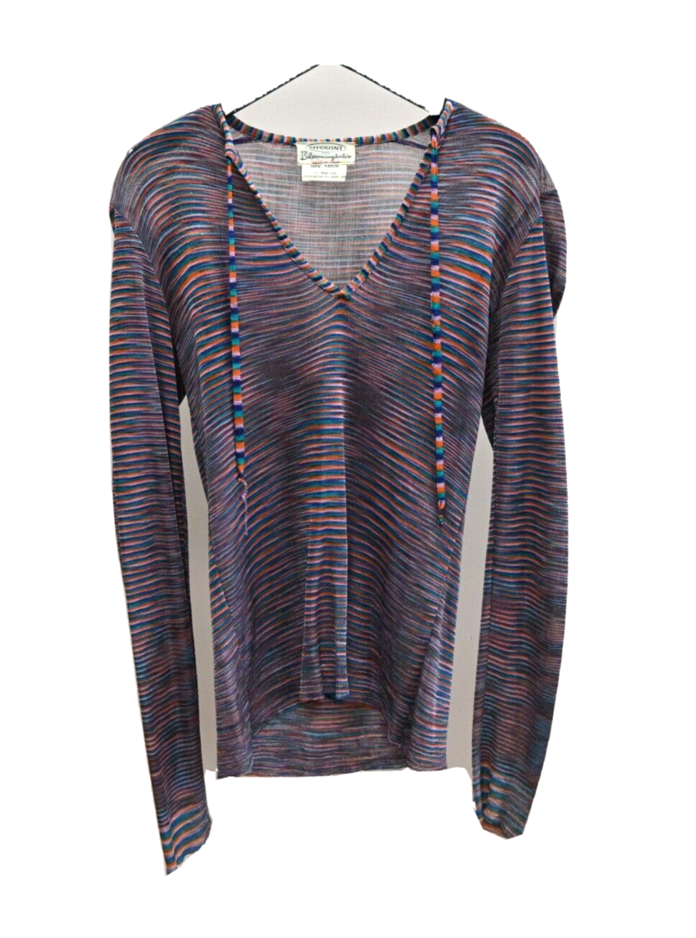 売れ筋商品|||ミッソーニ Tシャツ レディース トップス Long sleeved top - multicoloured Missoni | Multicolored Long-sleeved Top size: IT 42 | Approx