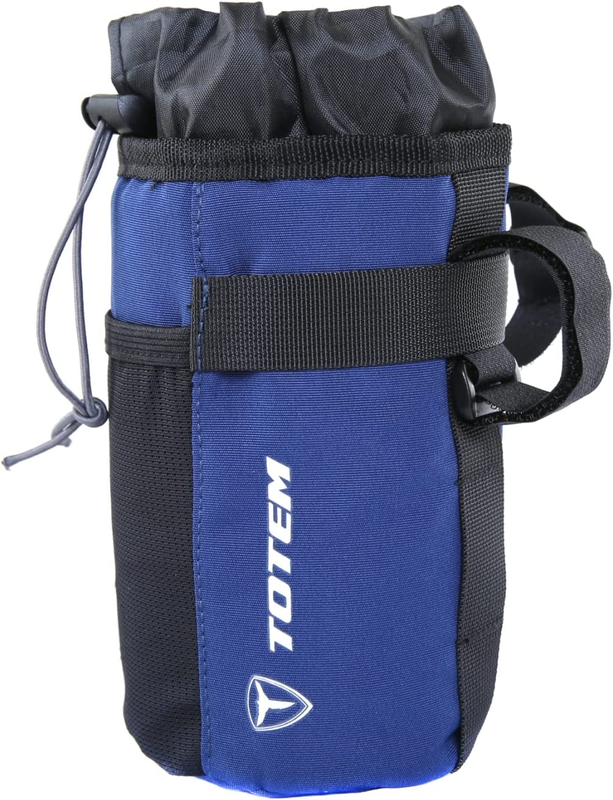 Bike Water Bottle Holder Bag, Bicycle Bag with Mesh Pocket Handlebar Drink Holde