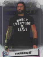 2021 Topps Chrome WWE Wrestling Trading Cards