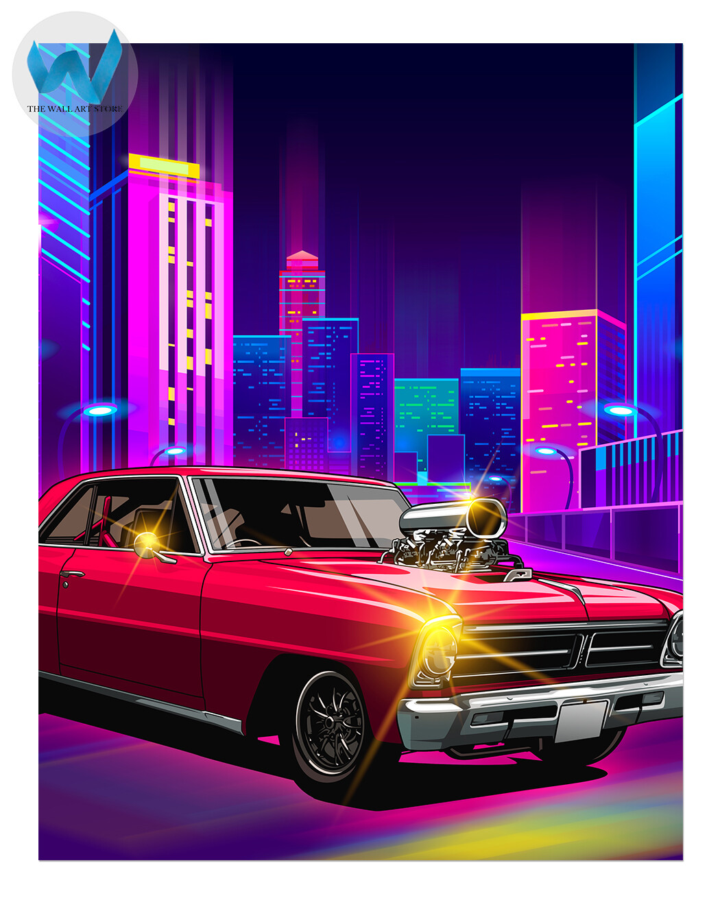 アート・デザイン・音楽 Poster Art of Cars 71ZpNHLNipL._UF894,1000_QL80_.jpg