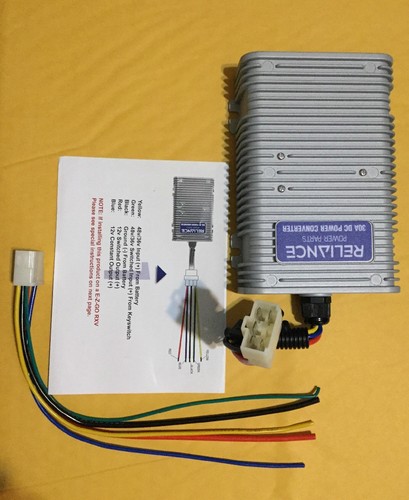 Reliance Power Parts 13-030 - 30 Amp Golf Cart Voltage Reducer 36v/48v to 12v -