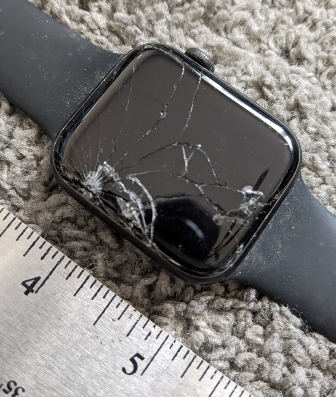 Apple Watch Series 5 44mm (GPS) Aluminum Case - Used Poor | eBay
