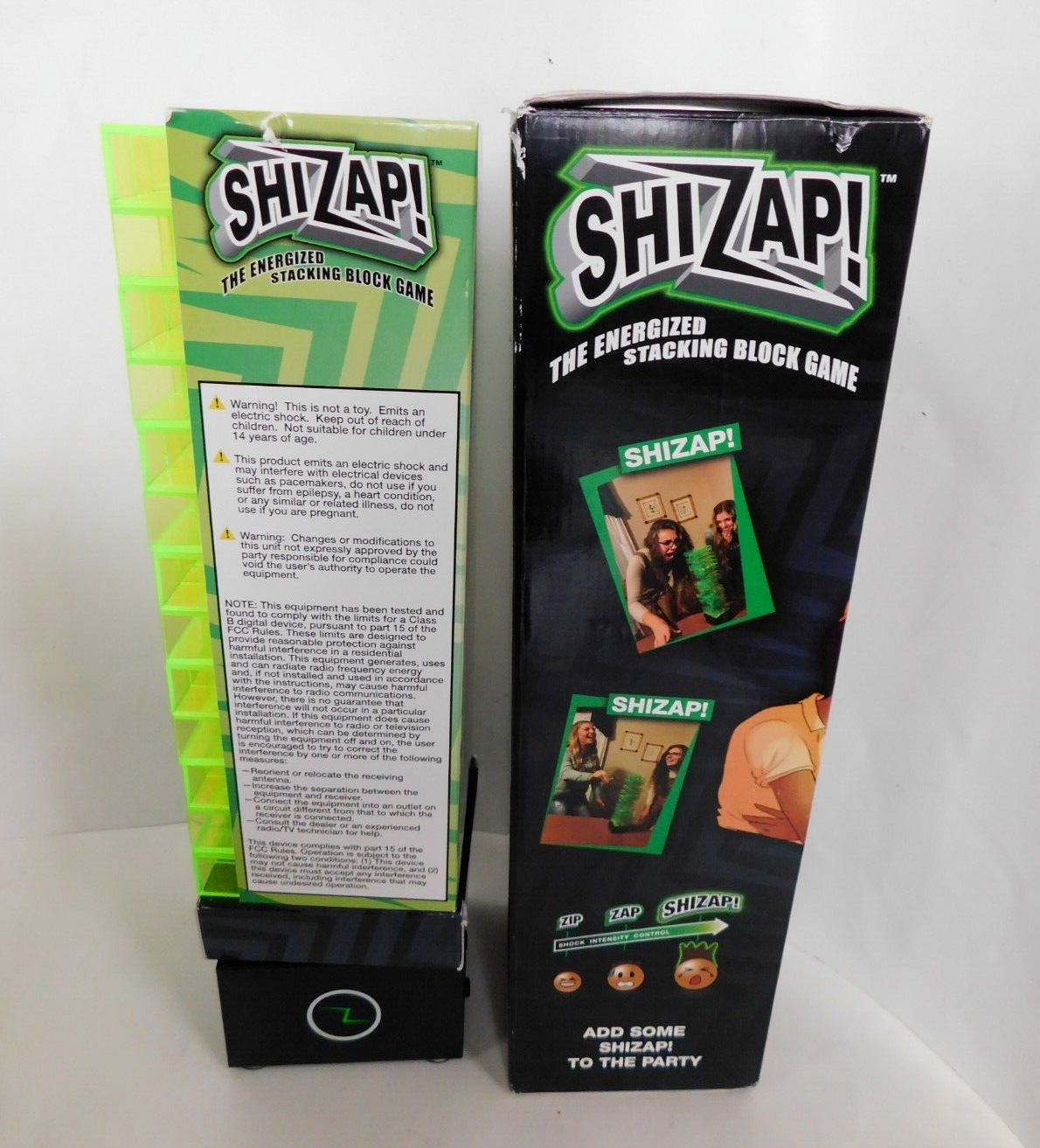 ShiZap! The Energized Stacking Block Game - Electric Shocking