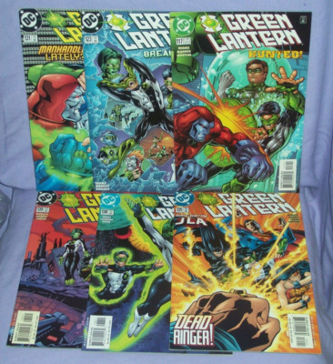 Green Lantern lot of 6 VF/NM - issue #117 123 131 135 138 & 139  DC Comics Banks