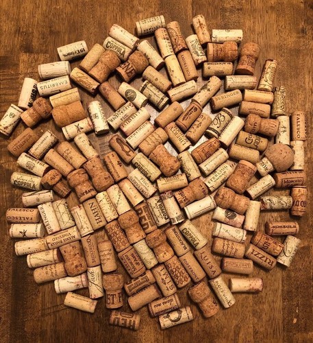 135 + Quality Wine And ASSORTED Bottle Corks Real Cork! Crafts
