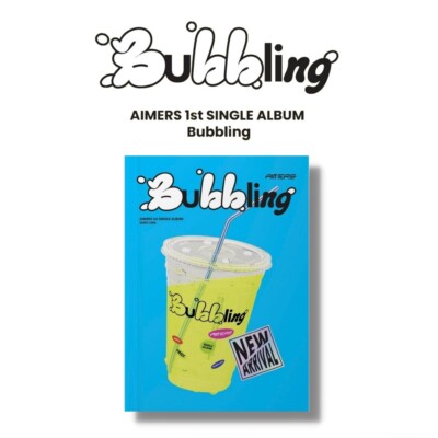 AIMERS 1st Single Album [Bubbling] ZERO Ver. CD+P.Book+4p Card+M.Poster+Sticker
