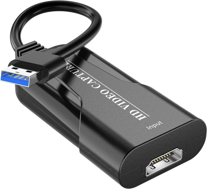 Audio Video Capture Card 4K Cam Link HD1080P HDMI to USB 2.0 Record via DSLR