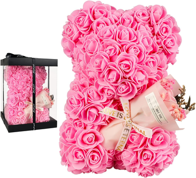 Christmas Flower Bear Gifts for Her Valentines Day Gifts for Her