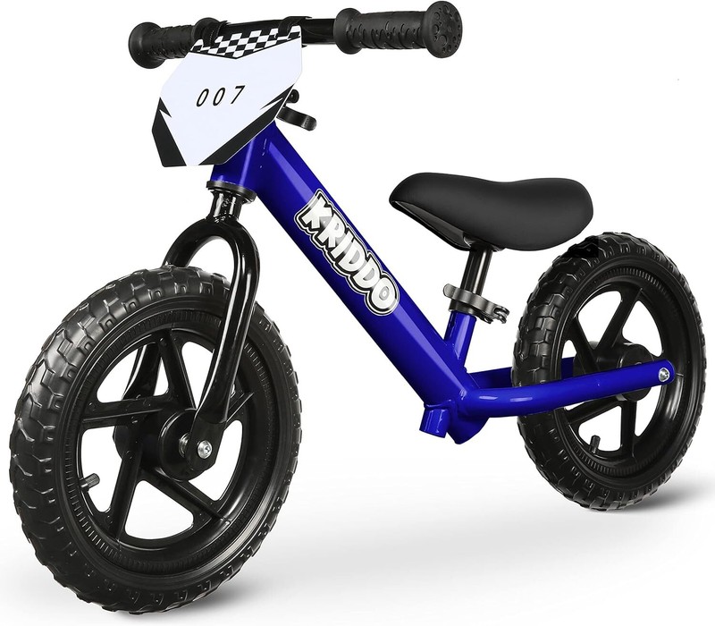 "Steady Toddler Balance Bike 12 Inch Push Bicycle for 2-5 Years Old Customizable