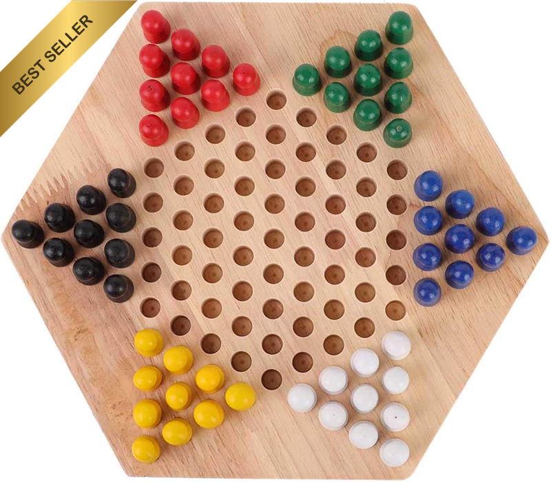 Chinese Checkers, Chinese Checkers Board Game, Safe Exquisite for Children Home
