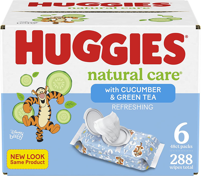 Baby Wipes,Huggies Natural Care Refreshing Baby Diaper Wipes