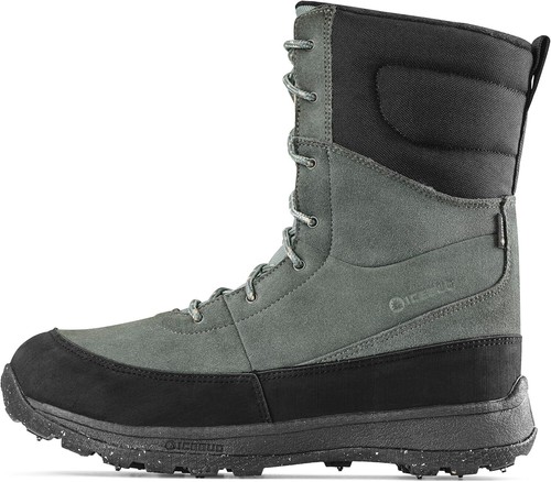 Pre-owned Icebug Womens Torne2 Bugrip Gtx Hiking Boot With Carbide Studded Traction... In Pine/grey