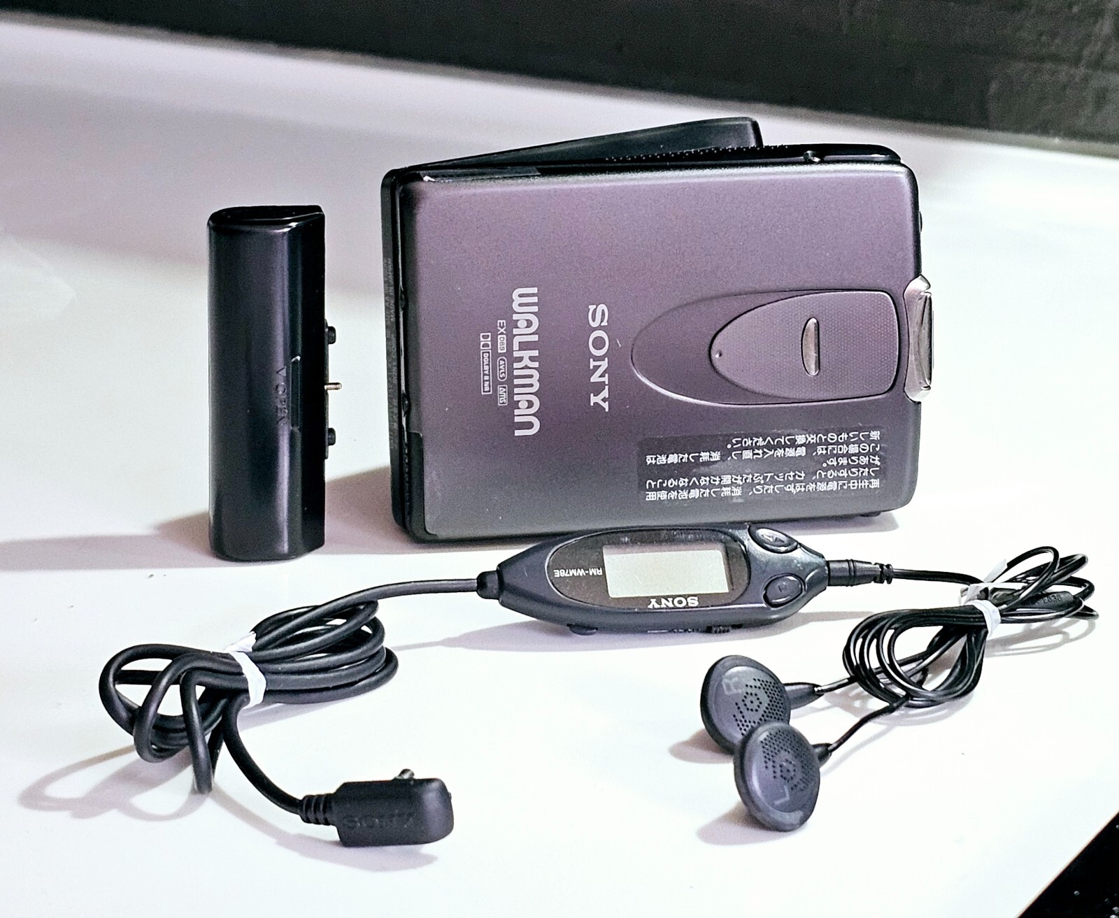 SONY WALKMAN WM-EX2 カセットウォークマン ブルー 整備済 SONY WM-EX2