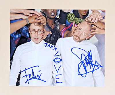 BASEMENT JAXX SIGNED 8x10 PHOTO remedy ROOTY Kish ITCH scars JUNTO coa