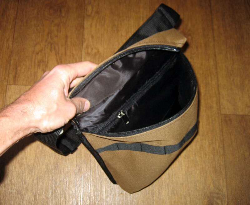 Metal Detector Bag Finds Pouch 12x9" And 42" Waist Belt  Free Shipping Worldwide