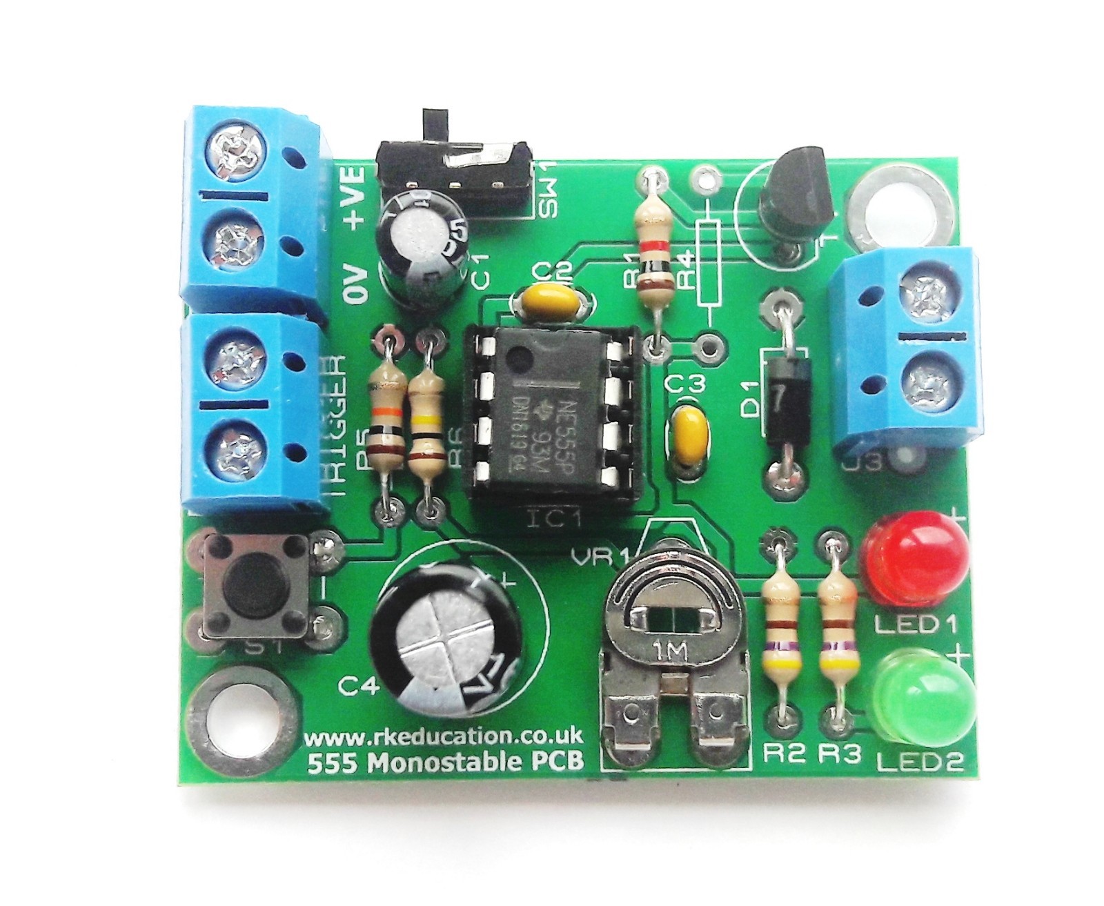 専用① memories3点 1 Hz oscillator clock with 32768 Hz crystal, 4060 and 4013