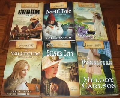 LOVE FINDS YOU - BOX LOT #713 Guideposts, Summerside, Christian Fiction Romance