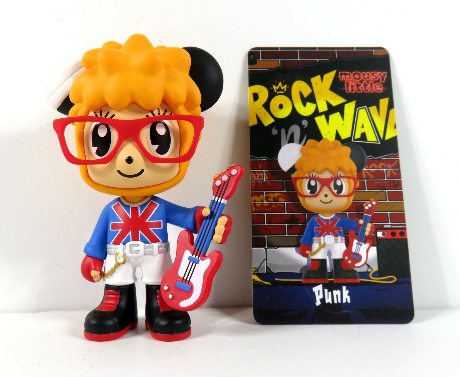 Pop Mart Mousy Little Rock Wave Mini Figure Punk NEW | eBay