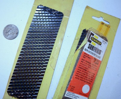 VTG 2 Pkgs Stanley Surform Replacement Blade Pocket Plane 21-398