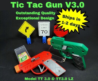 Tic Tac Launcher V3.0 Best Quality and Design Shooter Gun