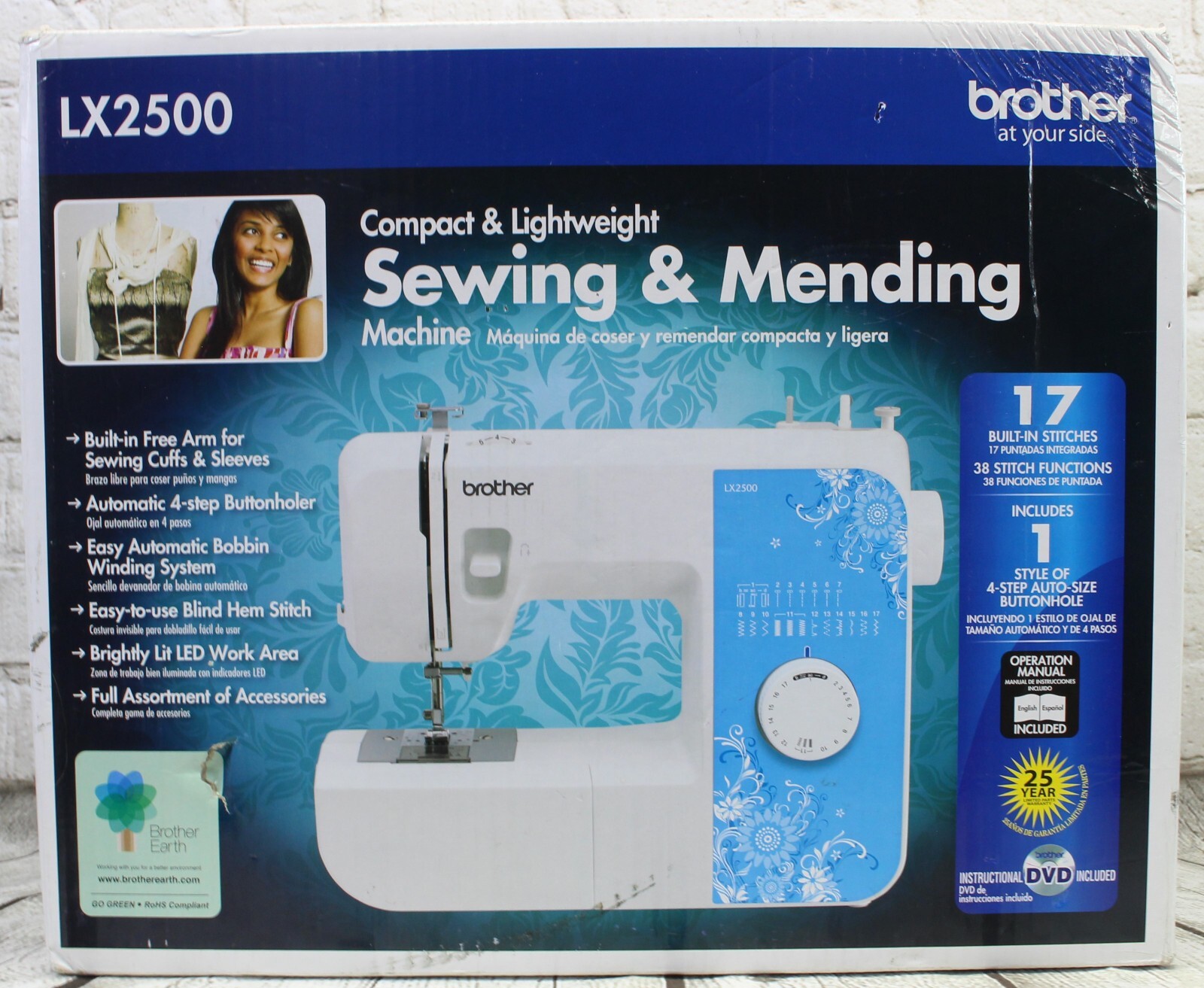 brother - 【mmm716さま 専用】 Brother LX2500 Sewing Machine New in Box Compact Lightweight