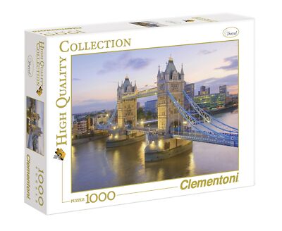 Clementoni - Tower Bridge, London 1000 Piece Premium Jigsaw Puzzle 39022