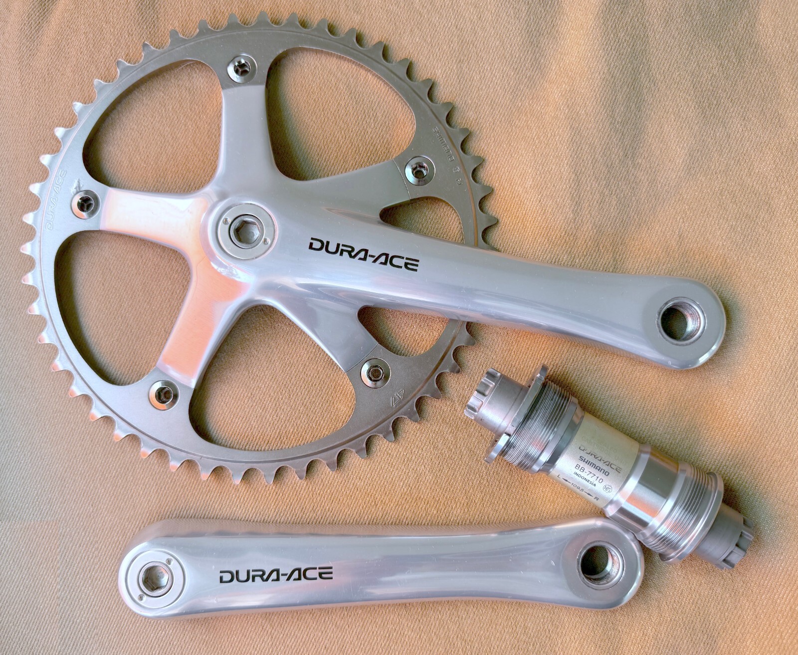 Dura Ace 7600 Crankset | Dura Ace Track Crankset 7600 Dura Ace 7600 Crankset | Dura Ace Track Crankset 7600