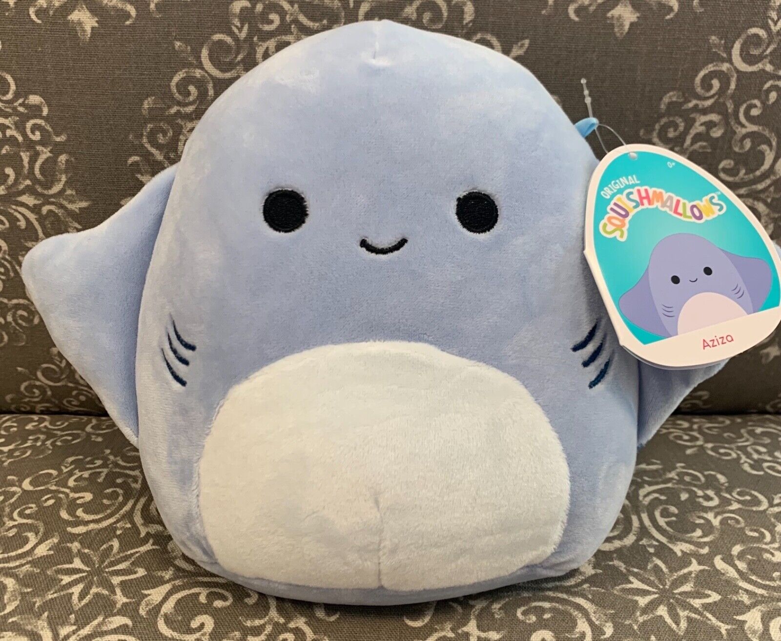 NEW 7â âAziza the Stingrayâ Kellytoy Squishmallow Squeezable Plush Pet! ððð $22.95 | Grelly