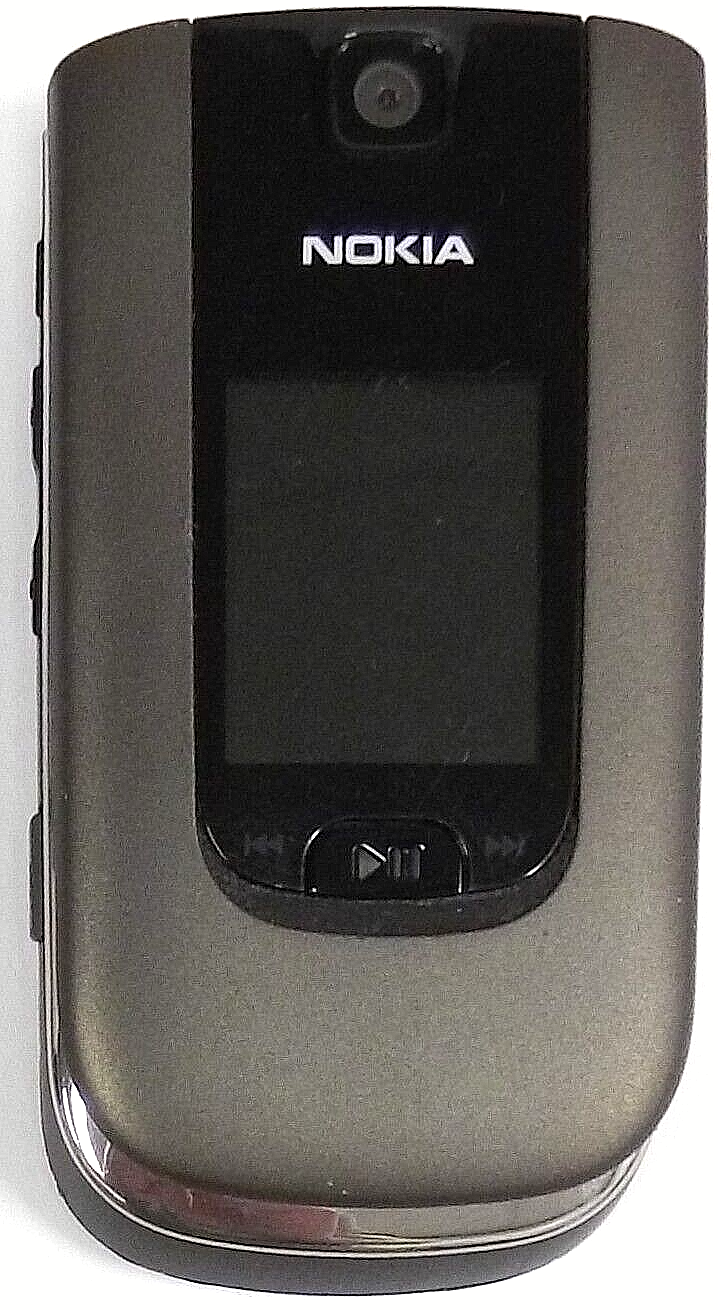 Nokia 6350 - Graphite Gray ( Bell Mobility ) Rare Cellular Flip