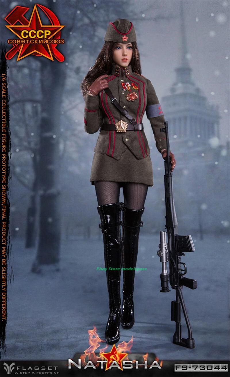 1/6 Flagset FS73044 Soviet Women Officers Natasha Female Action