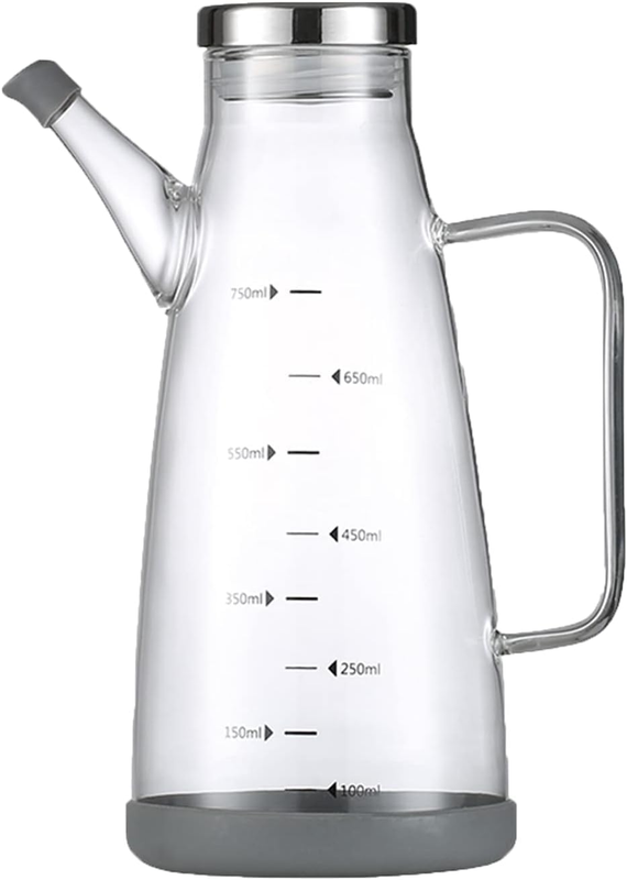 Olive Oil Dispenser Bottle，25Oz Vinegar Bottles Cooking Oil Dispenser Bottle wit