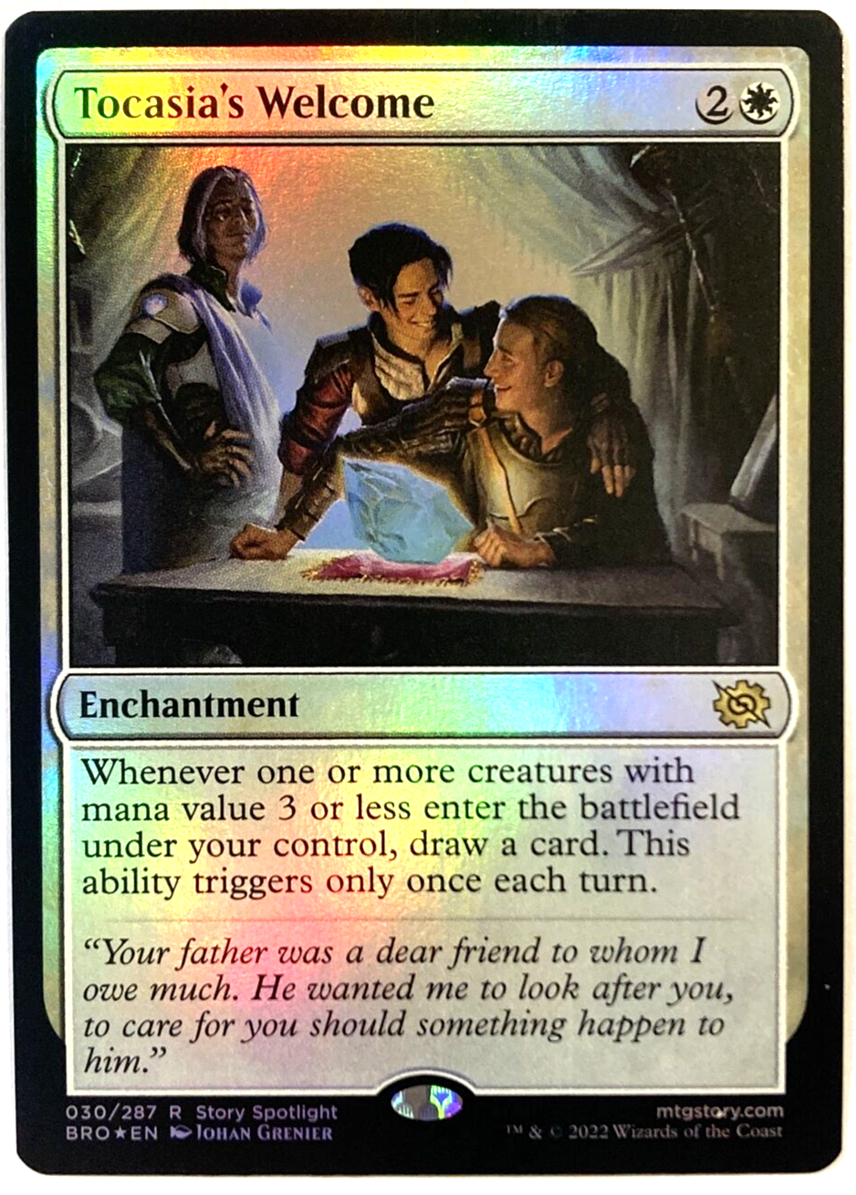 MTG Tocasia's Welcome *FOIL* The Brothers' War 030/287 NM | eBay