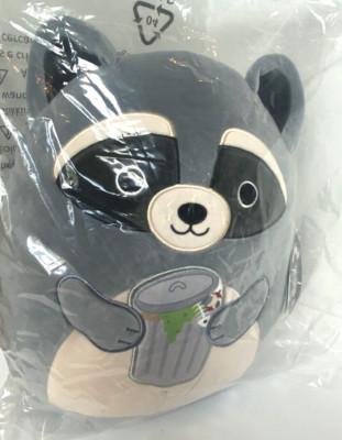 Squishmallows Kellytoy Rocky the Raccoon    Select Series 12in NWT
