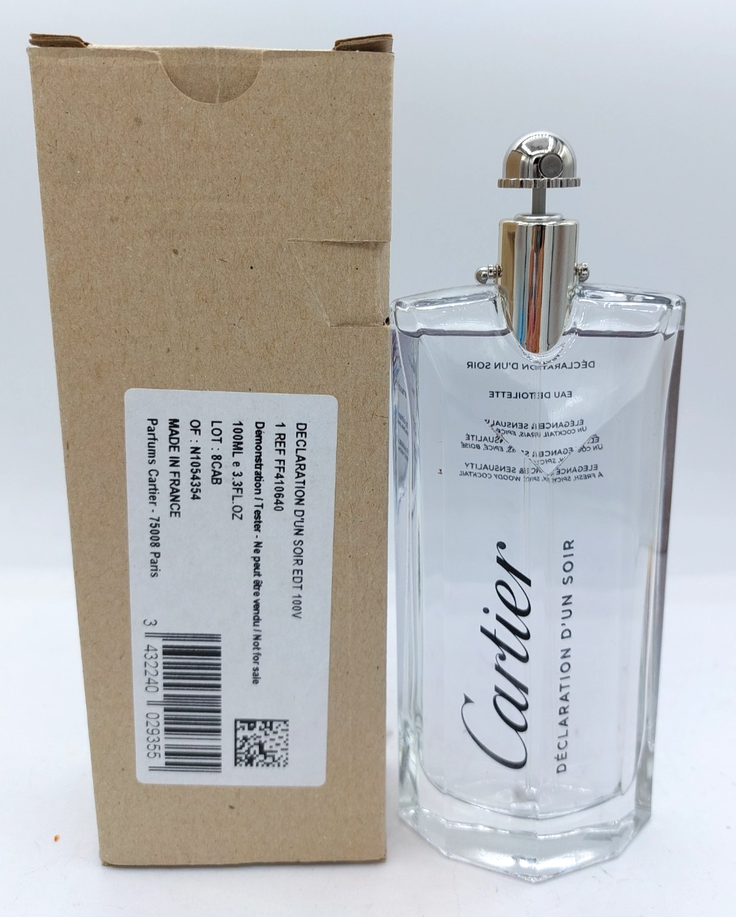 Cartier 香水 DECLARATION D'UN SOIR Cartier Déclaration d'un Soir Eau de Toilette Spray, 3.3 oz